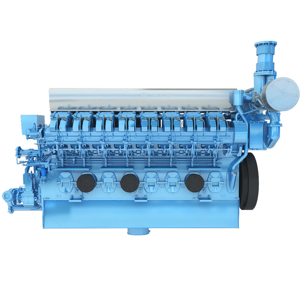 Weichai Marine Propulsion Engine of XCW12V200ZC and spare parts 